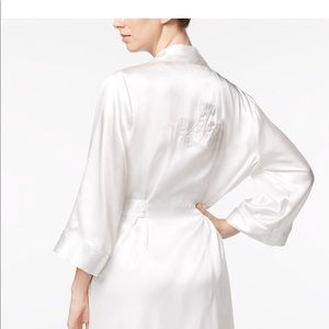 Bridal robe - ivory